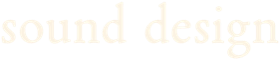 sound design